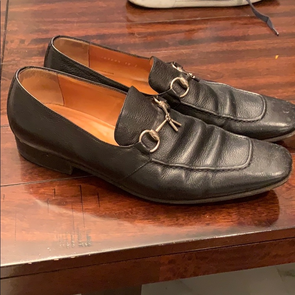 Gucci Black dress shoes size (10D) 10.5 US.
